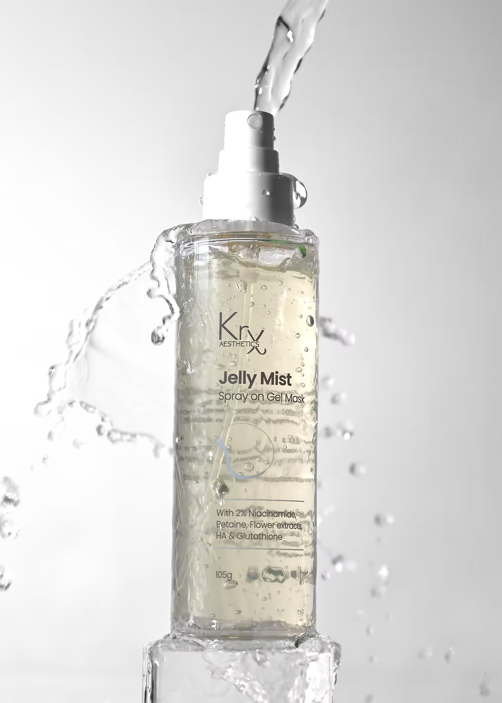 KrX Jelly Mist Spray on Gel Mask